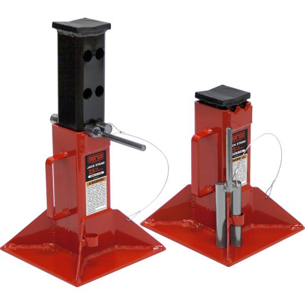 81225 25 Ton Capacity Jack Stands - Pin Type