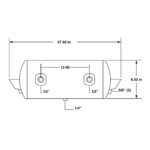 172.2029 Automann Air Tank 1488 Cubic Inch 9.5 DIA