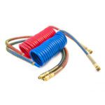 451039NS Sloan Coiled Air Hose w/Swivel 15′-12”-40” Set