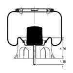 G2299069200 Neway GoldLine Air Spring 9069