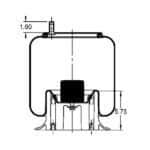 G2299265200 Neway GoldLine Air Spring 9265