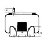 G2299270300 Neway GoldLine Air Spring 9270