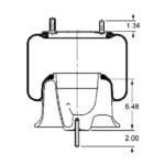 G2299781400 Neway GoldLine Air Spring 9781