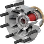 10082201 ConMet PreSet Steer Hub Assembly - Hub Pilot-10 Stud-ABS