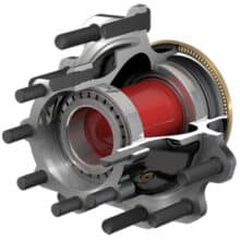 10082219 ConMet PreSet Drive Hub Assembly - Hub Pilot-10 Stud-ABS