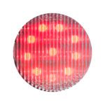 HD20010RC HD Lighting Round Red-Clear Marker 2'' 10 LED