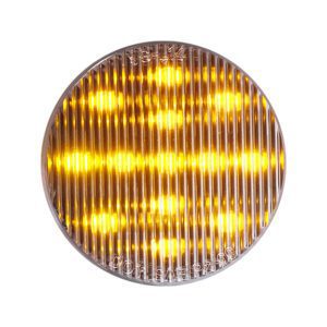 HD25013YC HD Lighting Round Amber-Clear Marker 2-1/2'' 13 LED