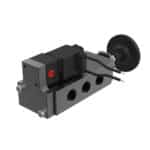 V250110114-DAL-BLK AIRman Push-Pull 5-Port Solenoid