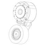689419 PolyForce Belt Tensioner