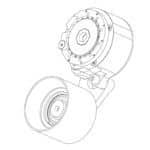 689447 PolyForce Belt Tensioner