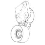 689477 PolyForce Belt Tensioner