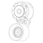 689480 PolyForce Belt Tensioner