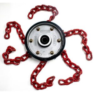 0925-AL-9 OnSpot LH Complete Chainwheel Assembly 190mm 9 Link