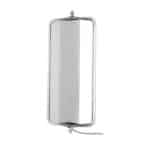 705335 Velvac 7in x 16in Stainless Steel Heated Angle Back West Coast Mirror