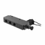 V385050912-DAL-BLK AIRman 5-Port Solenoid Push-Pull