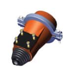 1037 Insta-Chain Complete Air Cylinder Short Extension Rod