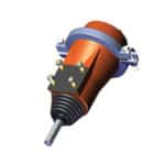 1038 Insta-Chain Complete Air Cylinder 6.5 Long Extension Rod