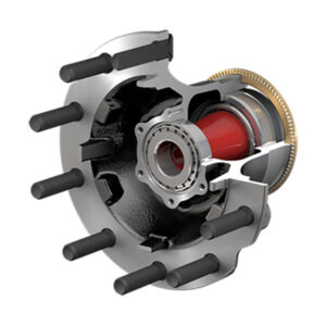 10082211 ConMet PreSet Steer Hub Assembly - Hub Pilot-10 Stud-ABS