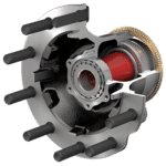 10082211 ConMet PreSet Steer Hub Assembly - Hub Pilot-10 Stud-ABS