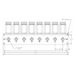 B2400-604-8-DB AIRman Manifold-8 Port w/Solenoids