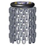 0968-8 Insta-Chain Small Chain Wheel Complete-8 Link/12 Strand