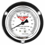 250-2AXL-FF Right Weigh Tandem Liquid Analog Gauge