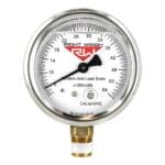 250-54-LM Right Weigh Single Axle Liquid Analog Gauge